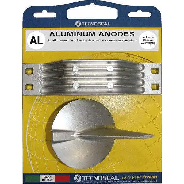 Tecnoseal Aluminiumanode Kit – Opferschutz für Yamaha 200–300 HP High Performance