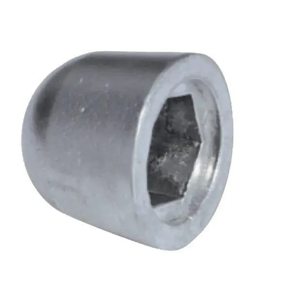 Tecnoseal Zinkanode SP125T-285TC-SE120 – Propellermutter-Anode für Sidepower/Sleipner