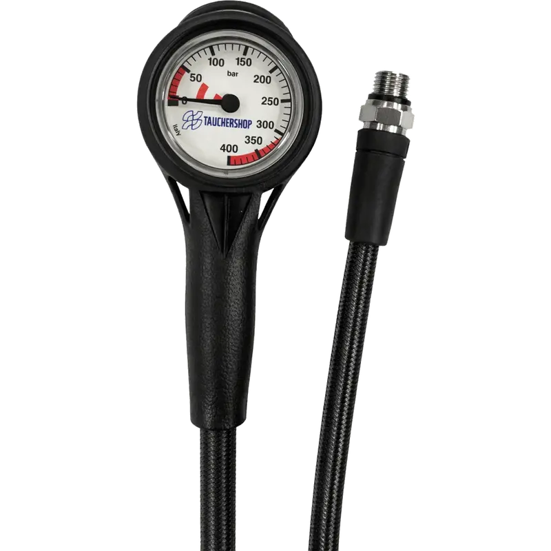 Termo Finimeter 0-400bar Miflex-Schlauch