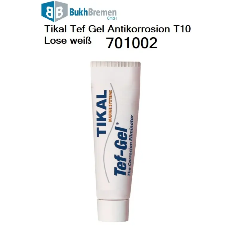 Tikal Tef Gel Antikorrosion T10 Lose weiß