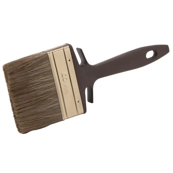 Timber FS Flachpinsel – breiter Lackpinsel für niedrigviskose Lacke, 70 mm