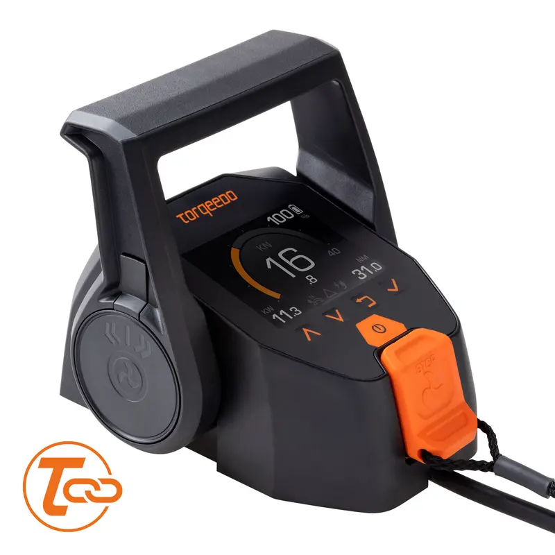 Torqeedo TorqLink Throttle mit Farbdisplay – für Cruise & Travel NG