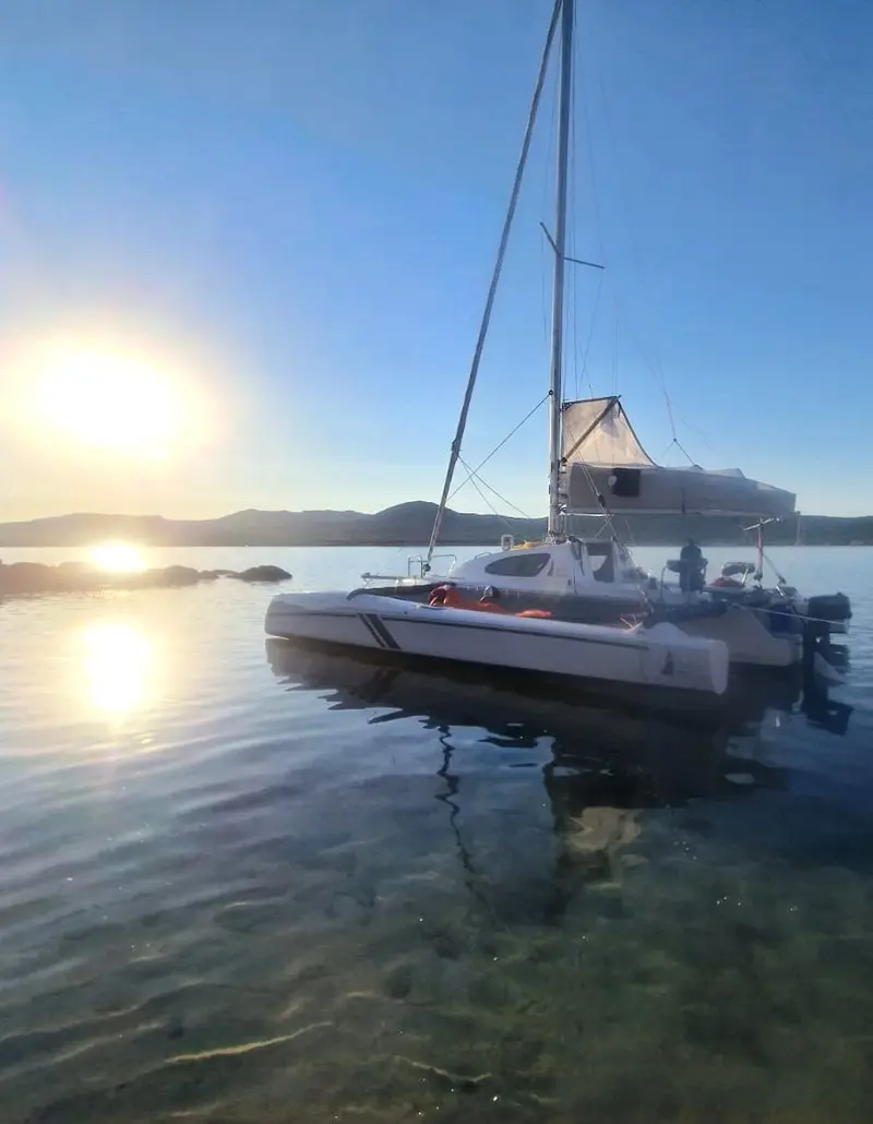 Trimaran Segeln Astus 22.5 Wismar – 2 Stunden Test & Erlebnis