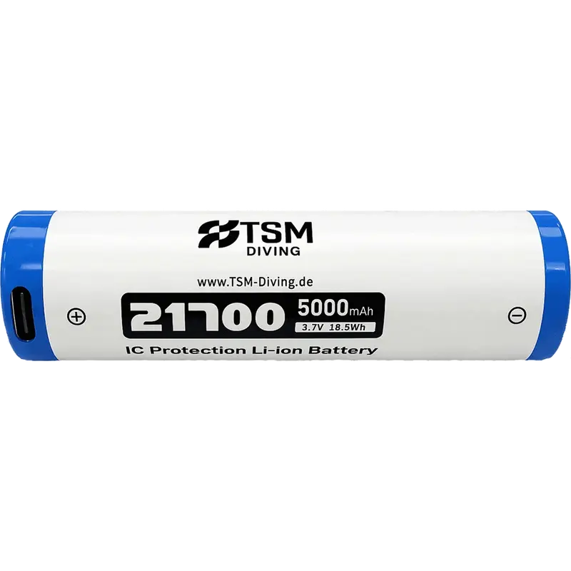 TSM Diving 21700 Batterie
