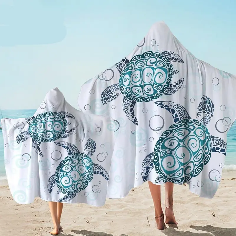 Turtle Towel with Hoodie