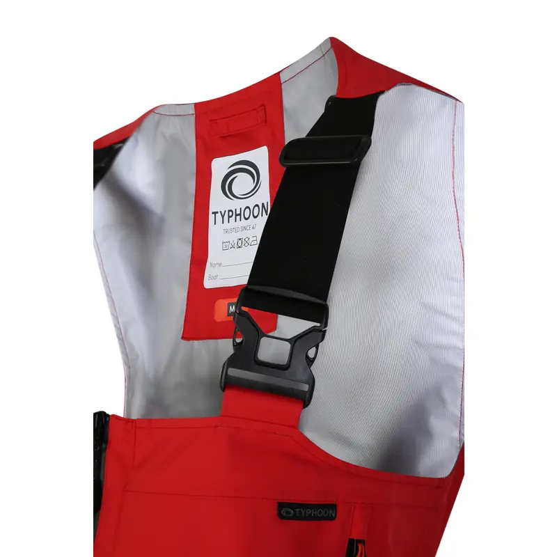 Typhoon Performance Offshore Latzhose Gr.M - Rot