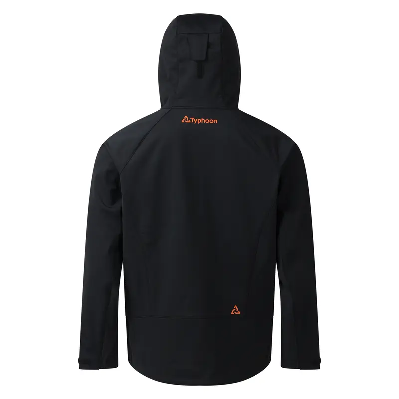 Typhoon Softshell Jacke 2.0 Gr.L - Schwarz/Orange