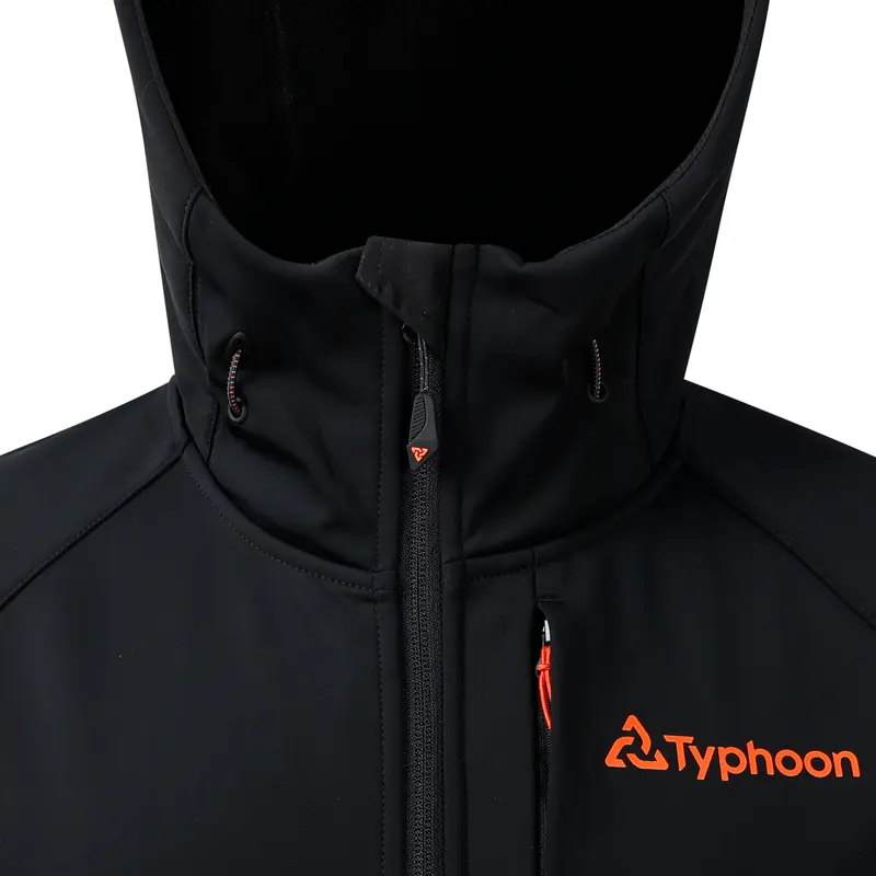 Typhoon Softshell Jacke 2.0 Gr.S - Schwarz/Orange