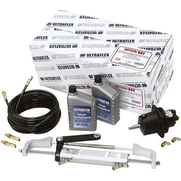 Ultraflex Hydrauliklenkung für Außenbordmotoren bis 84 kW (115 PS) – Komplett-Set UP18 / UC81-OBF