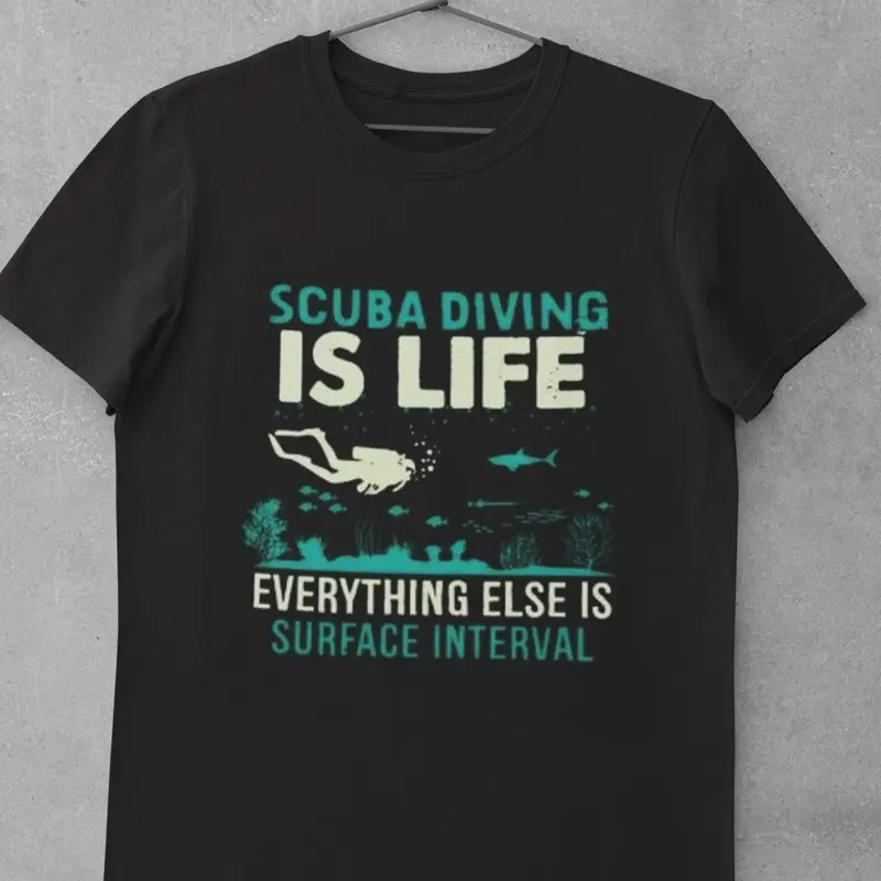 Unisex Scuba diving T-Shirt | Scuba Diving Is Life
