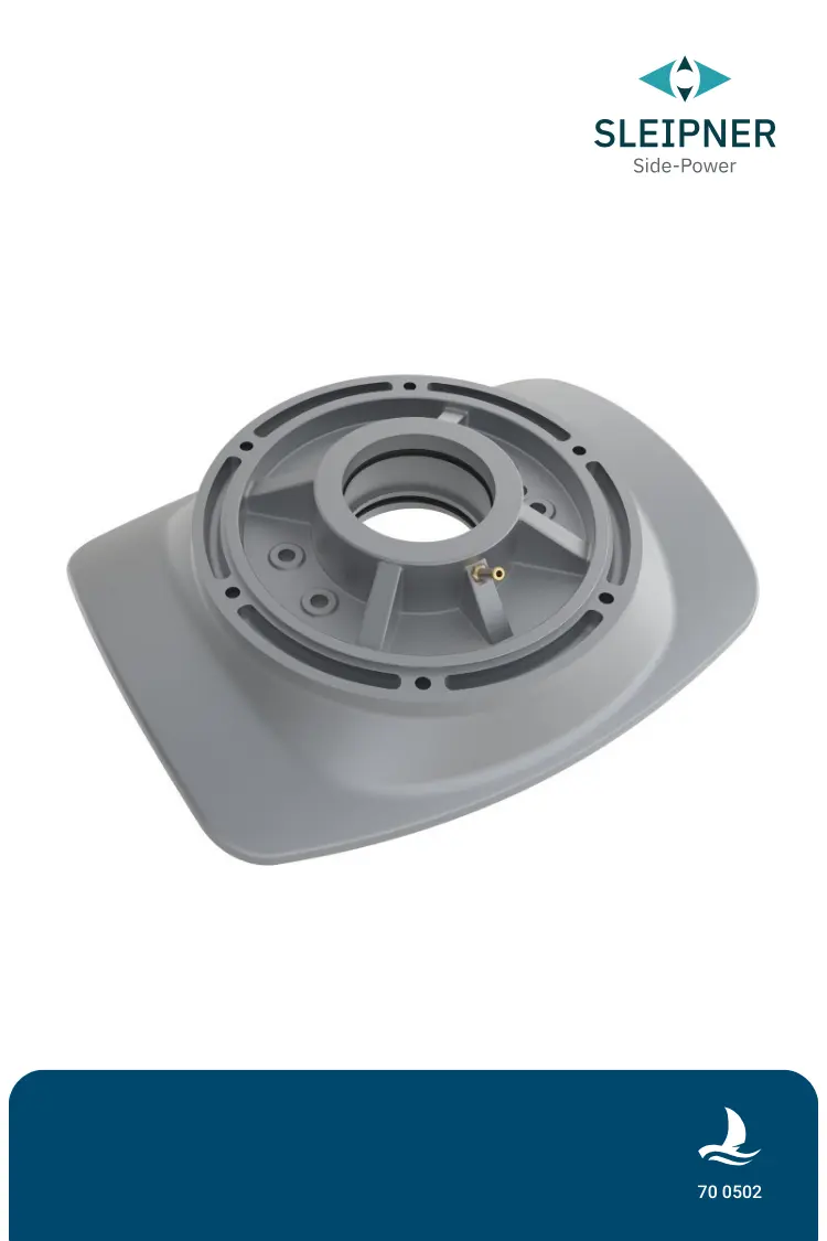 Untere Motorhalterung für SH1000 (70 0502) Side-Power / Sleipner®