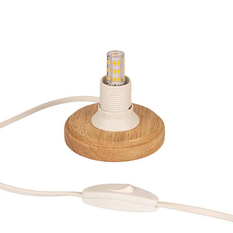 Unterteil, 230V, für Porzellan Windlicht „Mini Iglu“, elektrische Beleuchtung (LED)