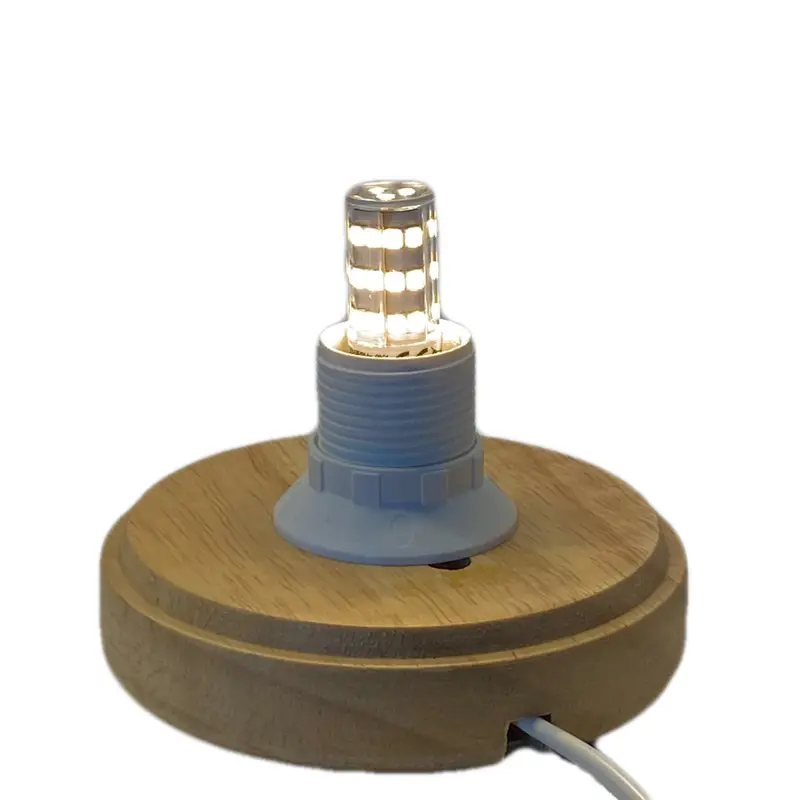Unterteil 230V für Porzellan Windlicht Vintage Style, elektrische Beleuchtung (LED)