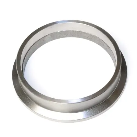 V-Band Anschweißring mit Innend. 89 mm aus VA Stahl