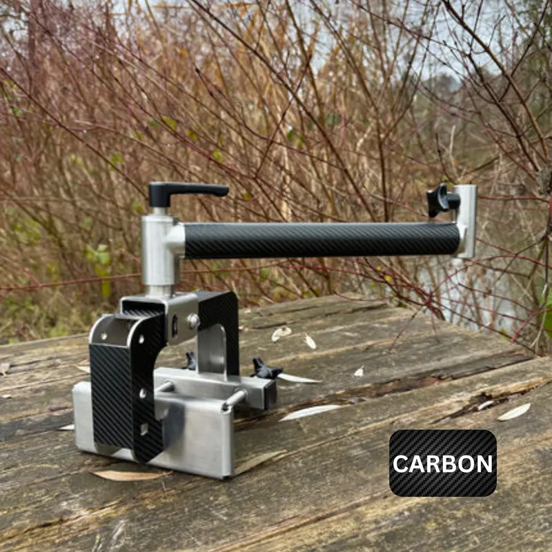 V1 Clamp Mount Boom L Klemmhalterung Bootshalterung - Carbon foliert