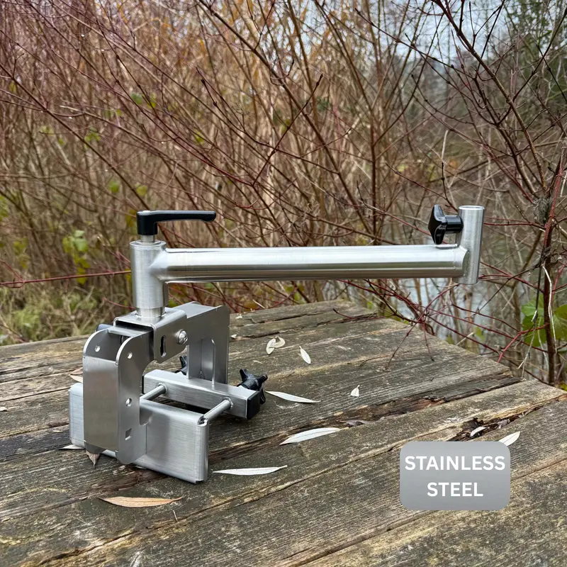 V1 Clamp Mount Boom L Klemmhalterung Bootshalterung - Edelstahl