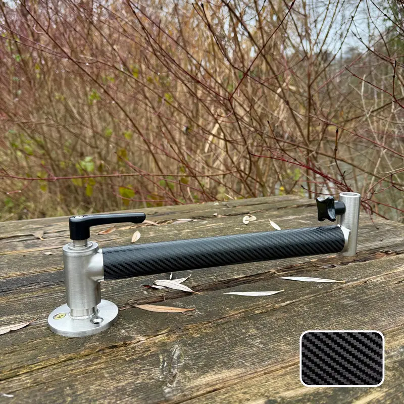V1 Marine Bracket Low - Carbon foliert