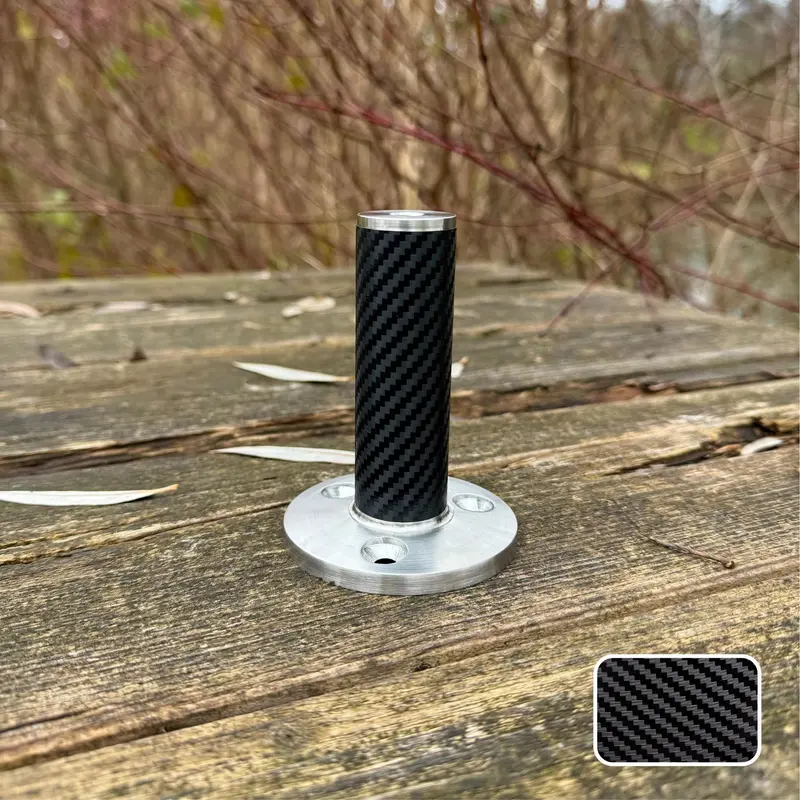 V1 Marine Bracket Mount High - Carbon foliert