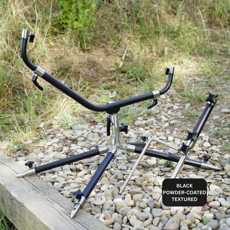 V1 Rod Pod Four-Leg Bundle - schwarz pulverbeschichtet