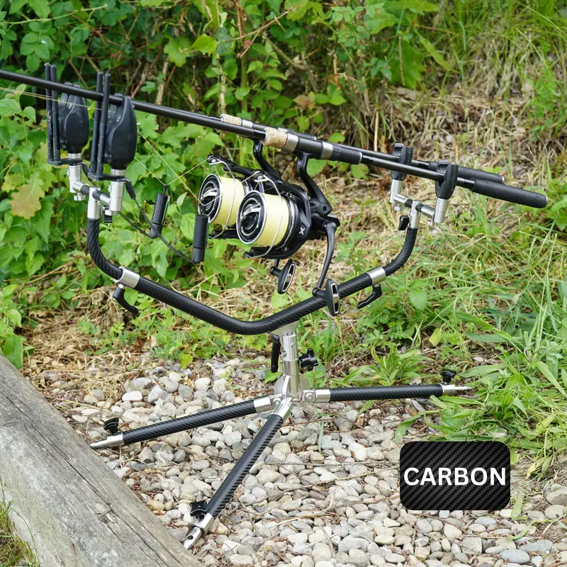 V1 Rod Pod Tri-Base - Carbon foliert