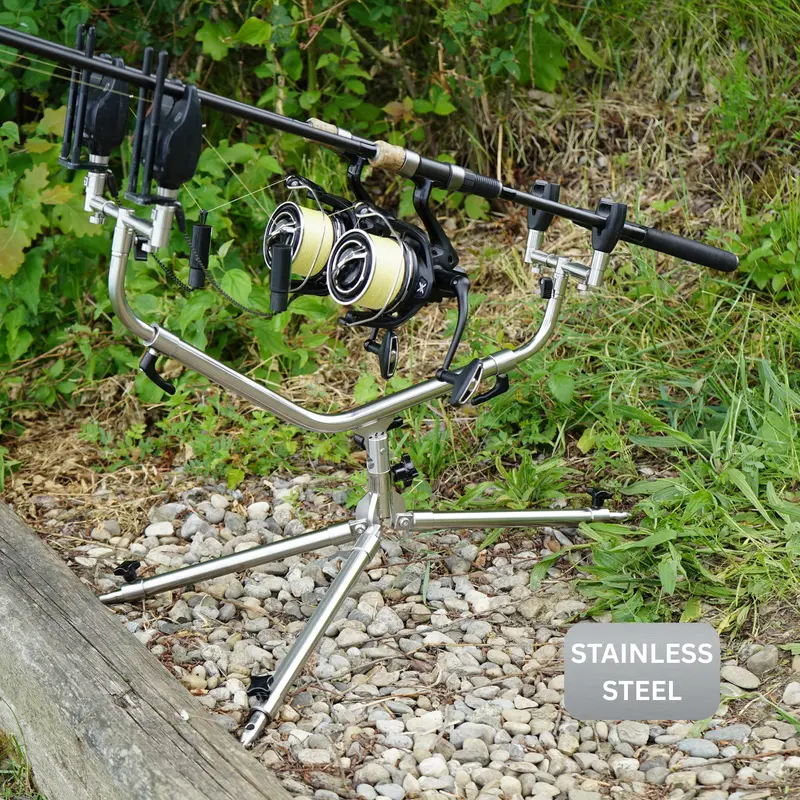 V1 Rod Pod Tri-Base - Edelstahl
