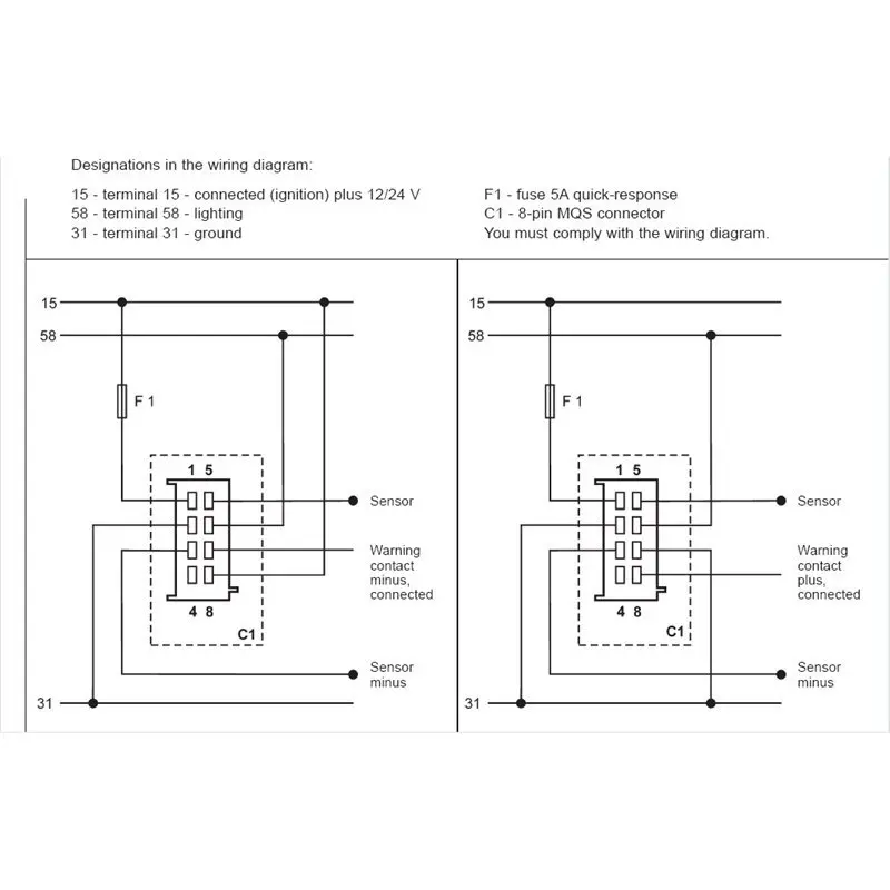 Veratron VDO VL AFTERMARKET TEMPERATURE IND. - °C