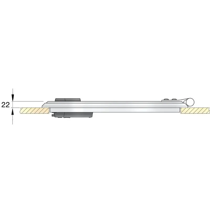 Vetus Decksluke Planus PLA40L, CE A2