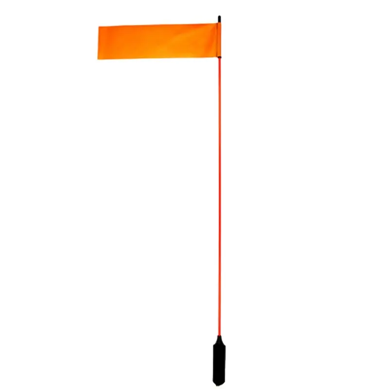 VISIFlag, 52" tall mast with flag, Mighty Mount / GearTrac ready