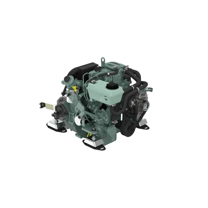Volvo Penta D1-20 – 18,8 PS Einbaudiesel für Segelyachten