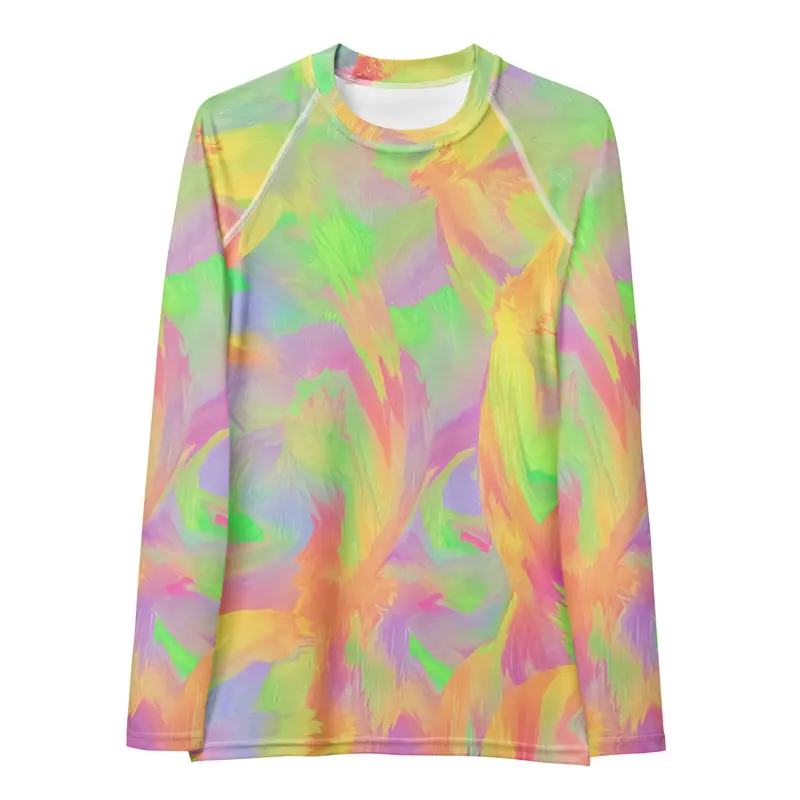 Water Color Damen-Rash-Guard