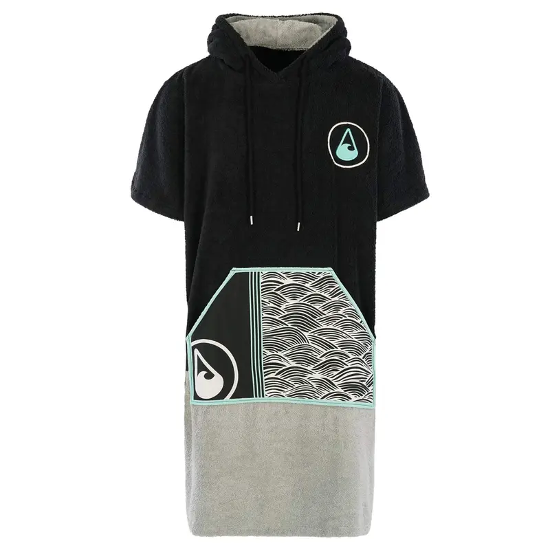 Wave Hawaii AirLite Poncho Moledo XL grau