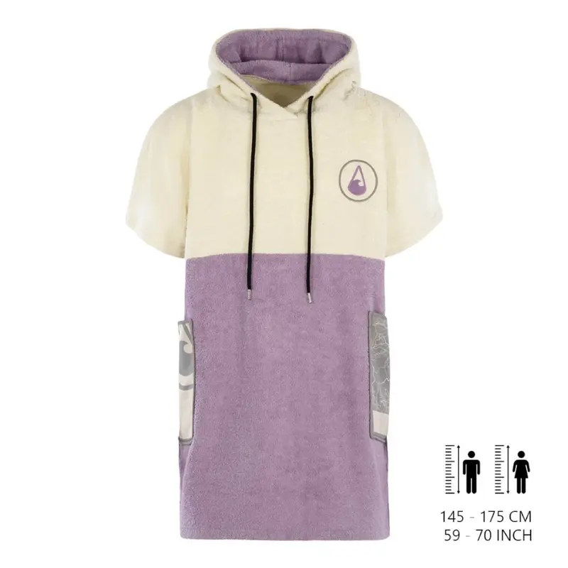 Wave Hawaii AirLite Poncho Peniche S rosa
