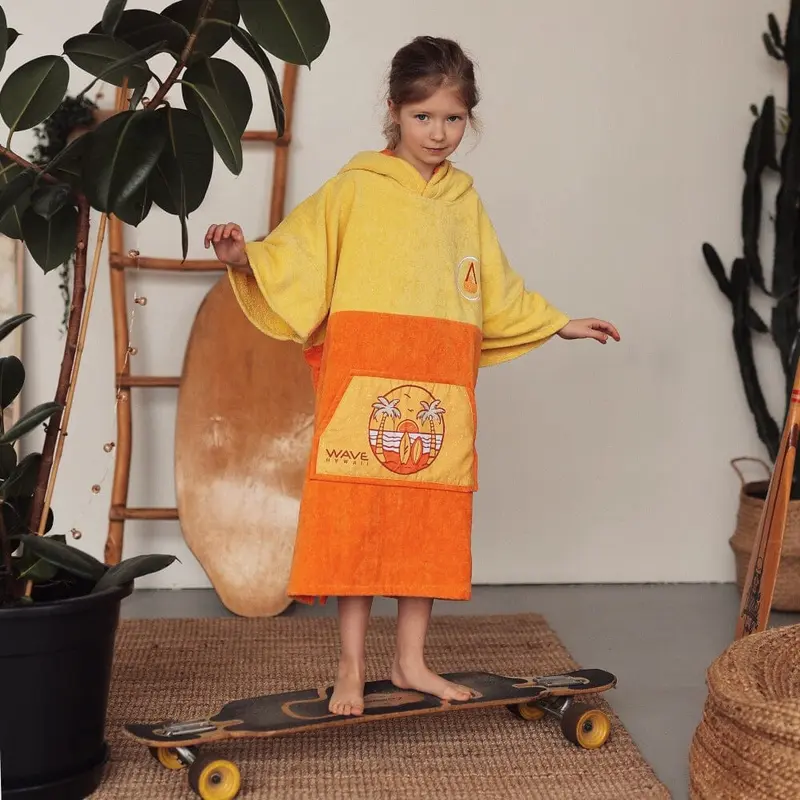 WAVE HAWAII Kinder Poncho Beach