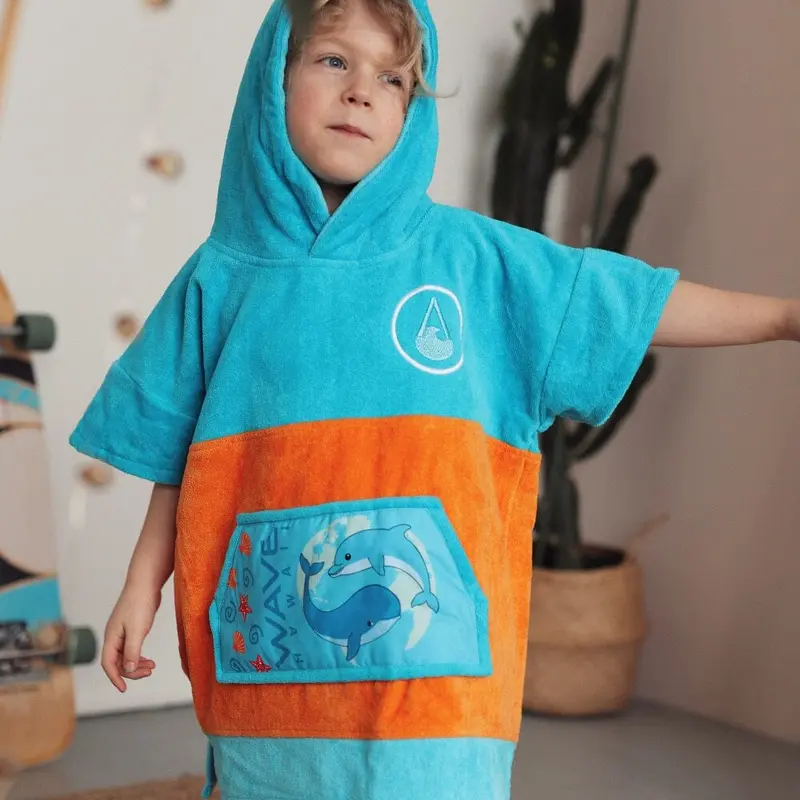WAVE HAWAII Kinder Poncho Keiko