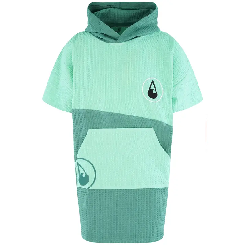 Wave Hawaii Travel Poncho Breese L-XL grün