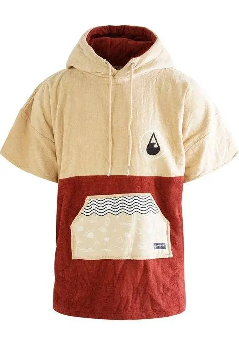 WAVE HAWAII - WAVE HAWAII Poncho Dunas, Velours