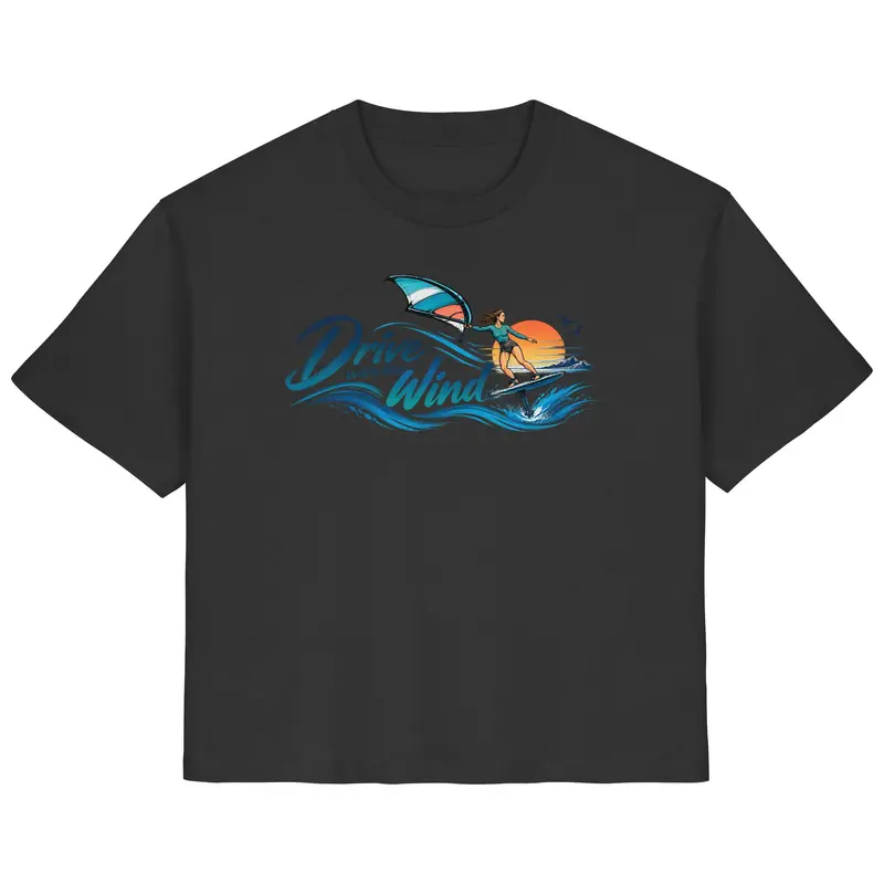 Wing-Drive With The Wind - Ladies Organic Shirt
