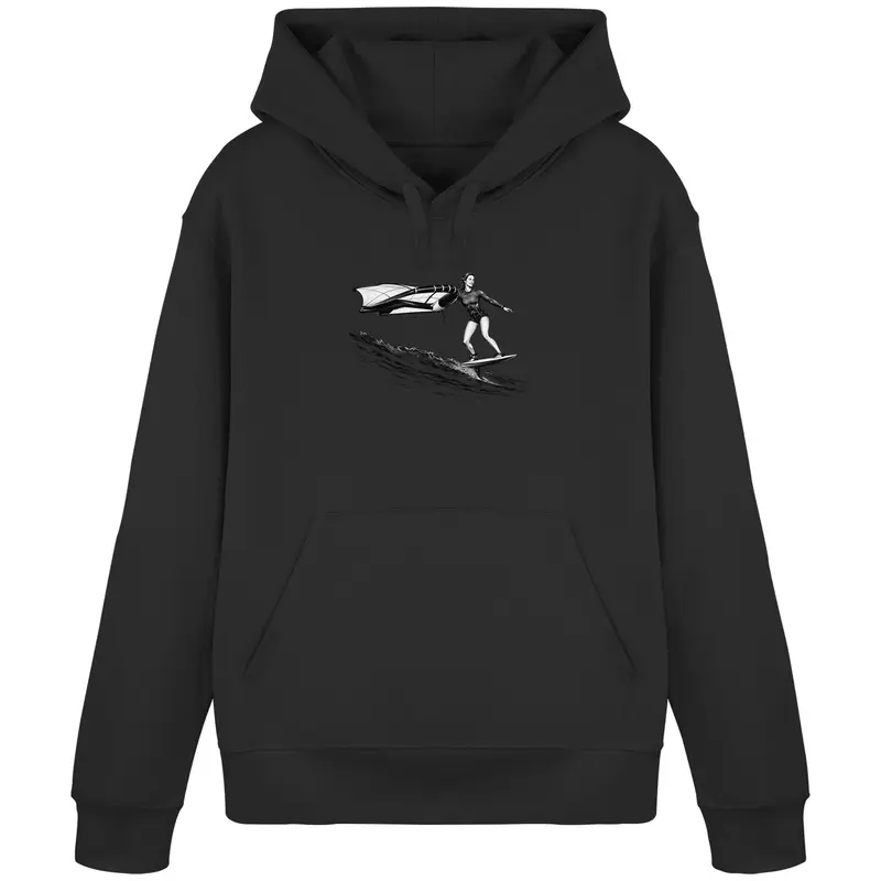 Wingfoil Wave - Organic Basic Hoodie