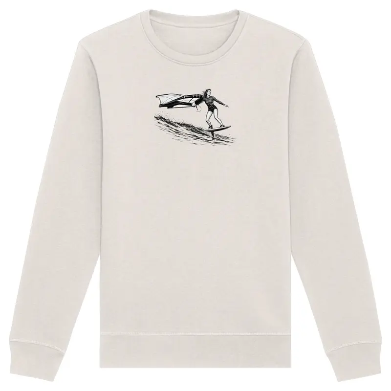 Wingfoil Wave - Organic Basic Unisex Sweatshirt