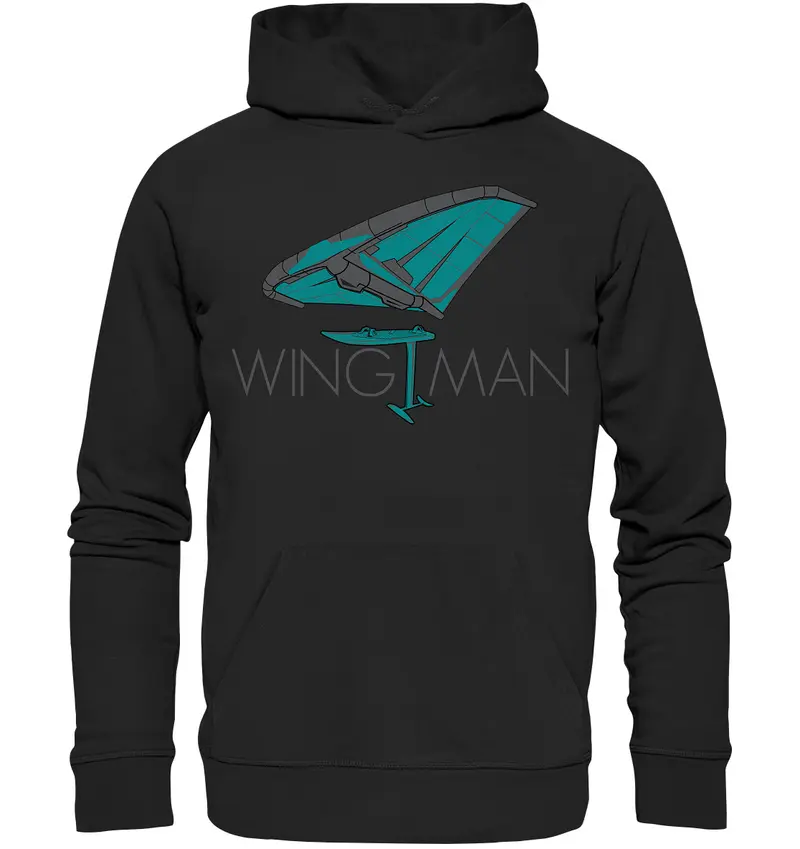 Wingfoiling-WINGMAN - Premium Unisex Hoodie