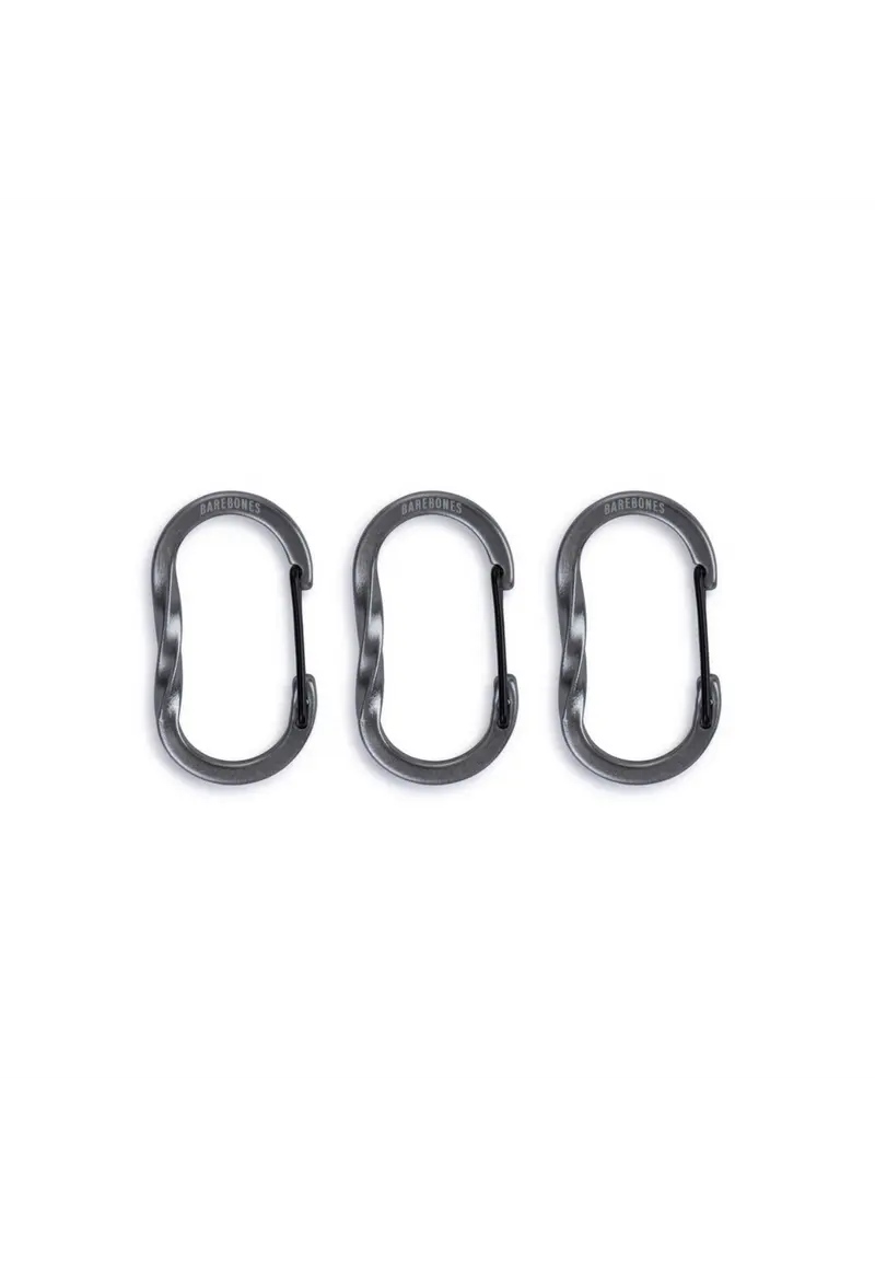 WIREGATE CARABINER SMALL GUNMETAL