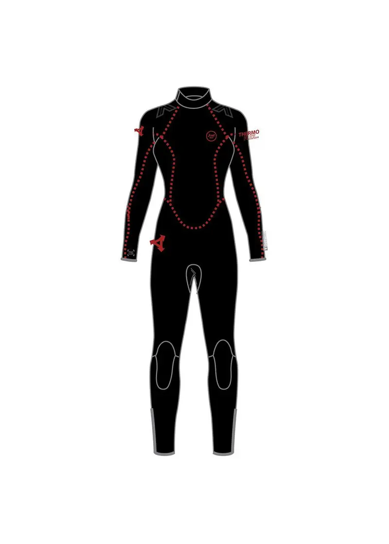 Women's Thermoflex TDC Full Dive Wetsuit 5/4mm