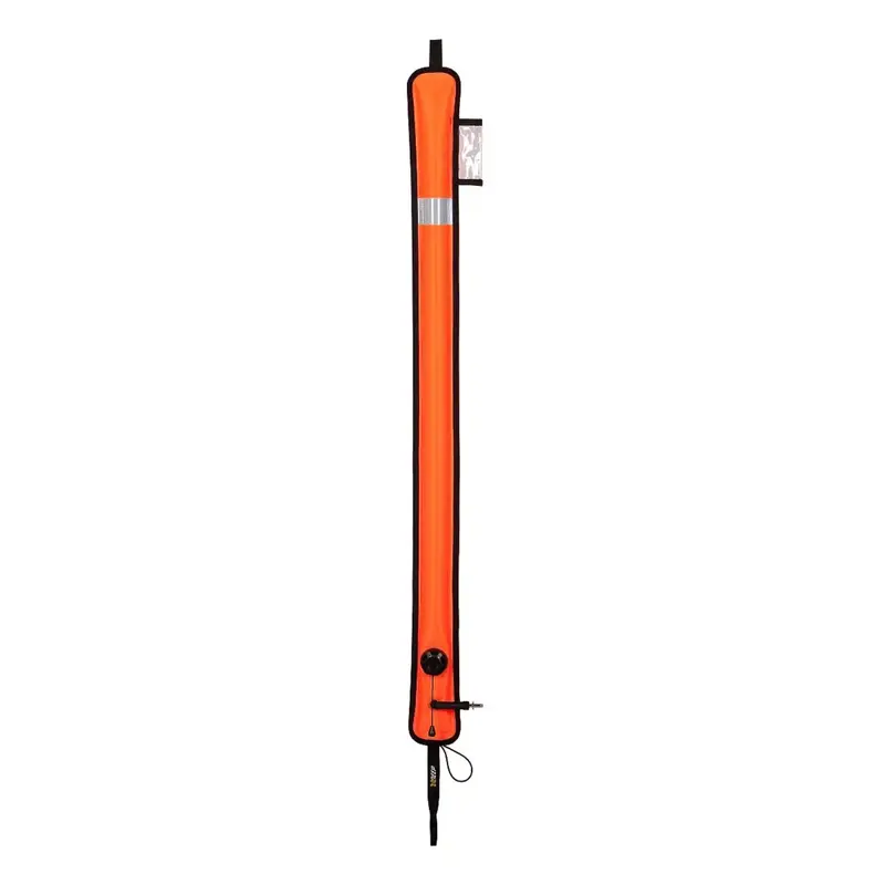 XDEEP Dekoboje geschlossen 140cm orange schmal