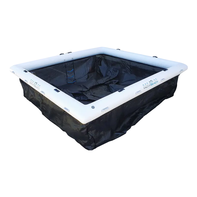Yachtbeach Classic Pool 4 × 4 m – Luxury Inflatable Sea Pool