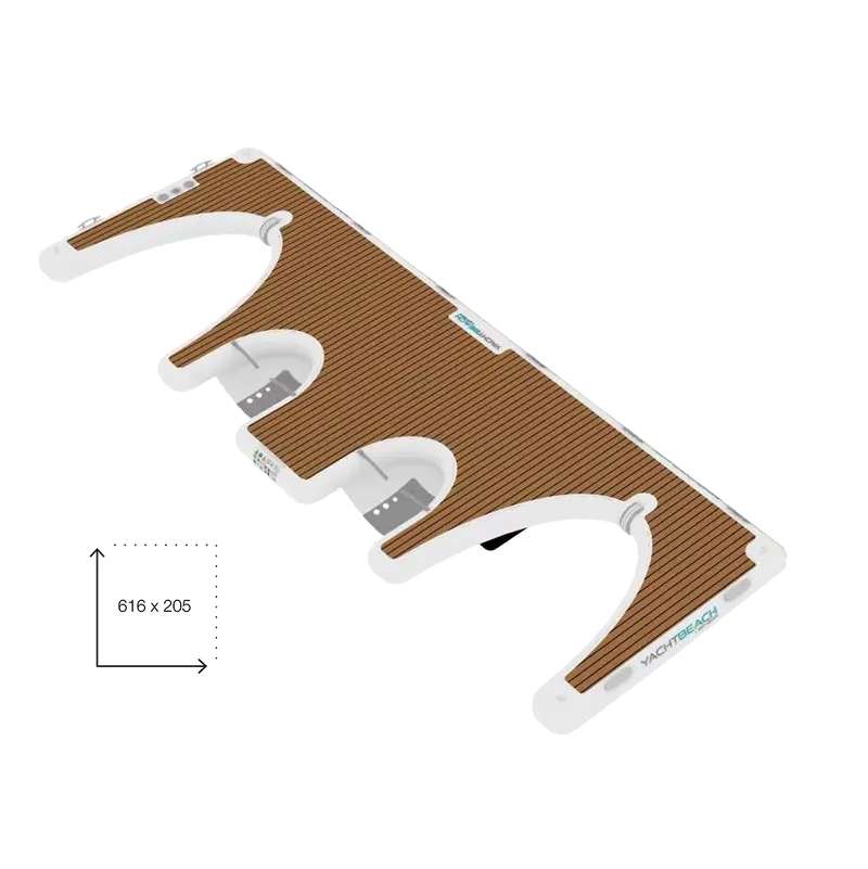 Yachtbeach Toy Dock 6.16 – Dropstitch 616 × 205 × 20 cm
